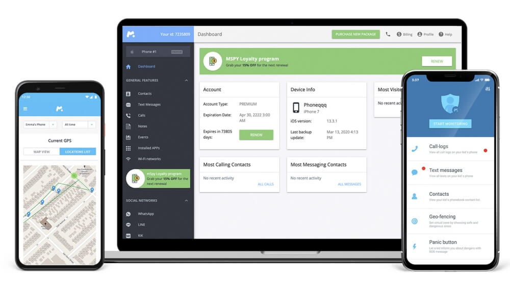 mspy Uyumlu Telefonlar ve Cihazlar