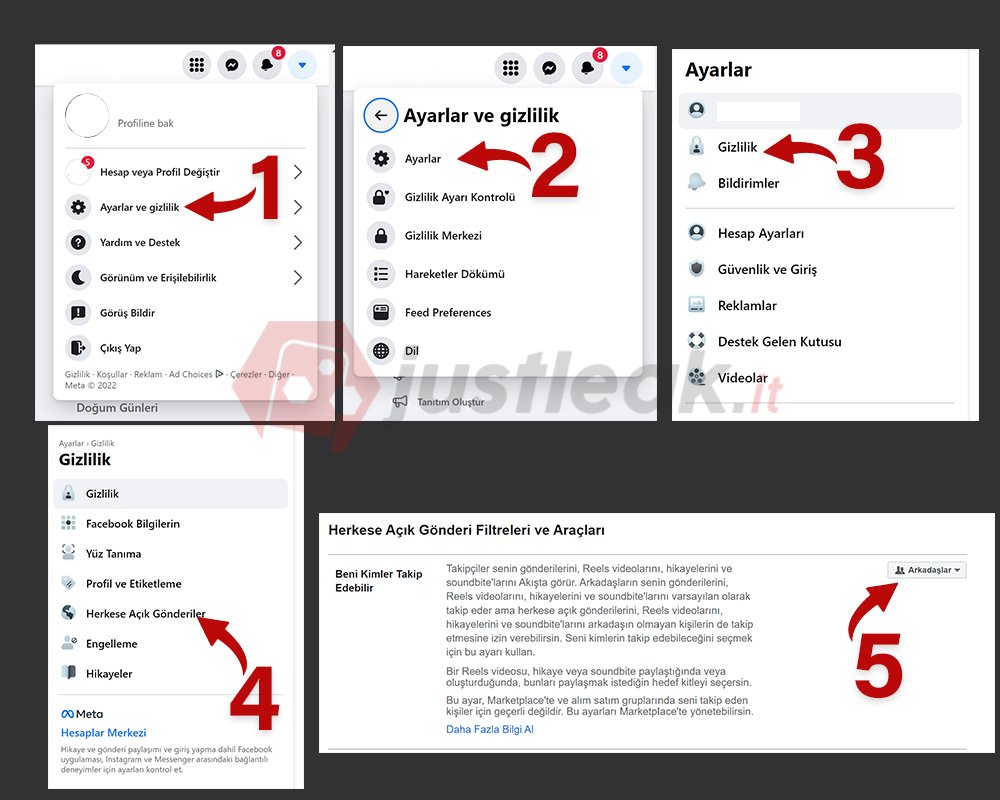 facebook takipci acma