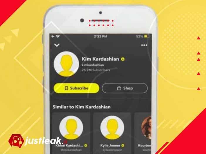 Snapchat Profilini Herkese Açık Yapmak